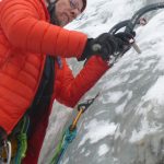 Eiskurs Eisschrauben setzen