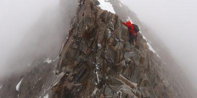 Klettern Biancograt Piz Bernina